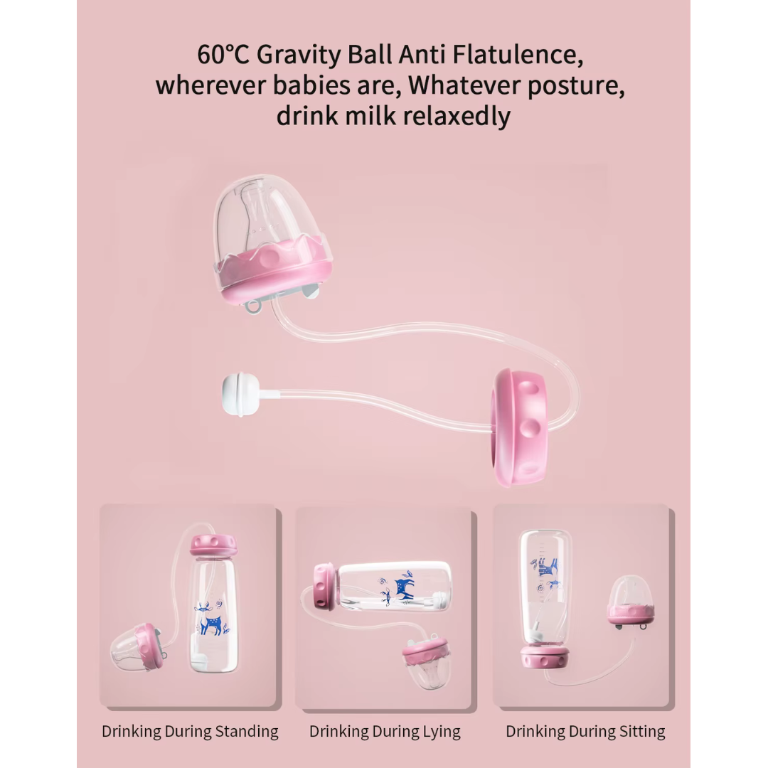 hands-free baby bottle