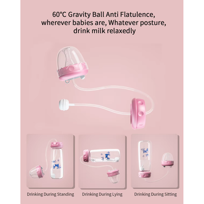 hands-free baby bottle
