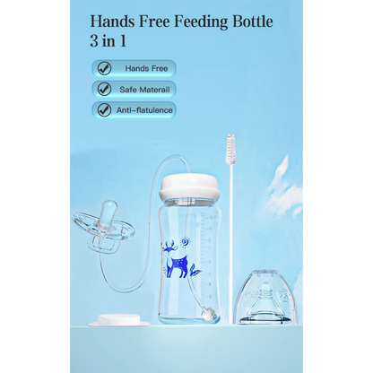 hands-free baby bottle
