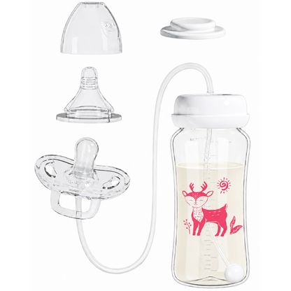 The BottlePop — 3-in-1 Self-Feeding Baby Bottle